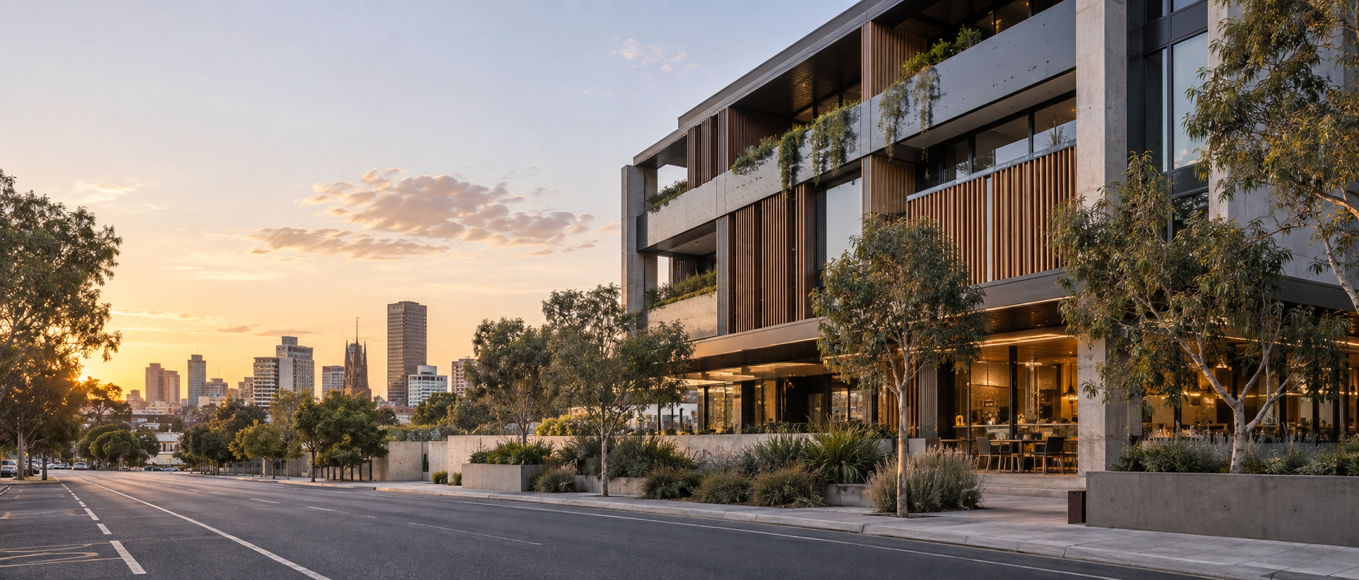 Commercial and residential development
